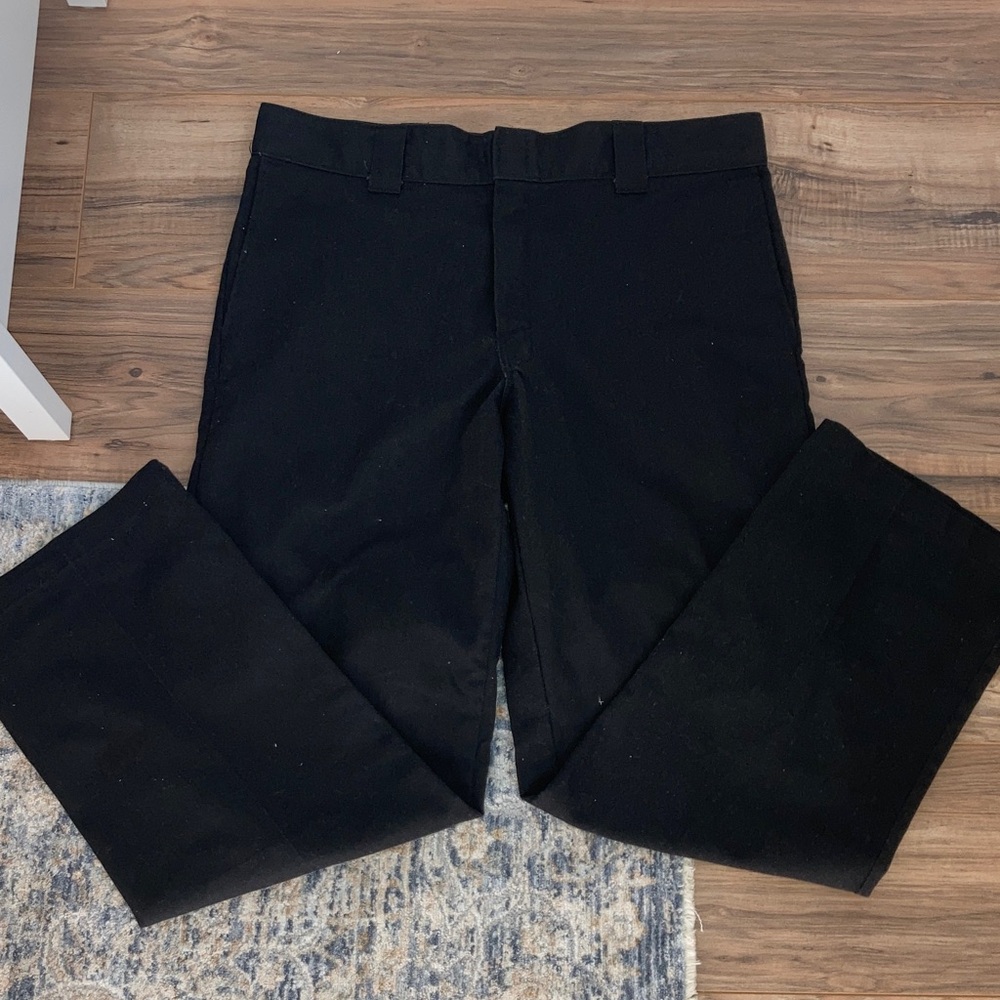 #3. Dickies - 874 Flex Original Fit Men's Black Pants